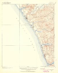 Oceanside 1898 topographic map thumbnail