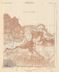 Oil Center 1940 topographic map thumbnail
