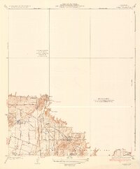 Olinda 1935 topographic map thumbnail