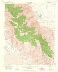 New York Butte 1950 topographic map thumbnail
