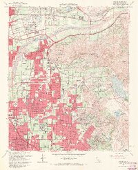 Orange 1964 topographic map thumbnail