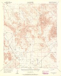 Ord Mountains 1955 topographic map thumbnail
