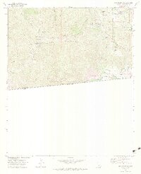 Otay Mountain 1972 topographic map thumbnail