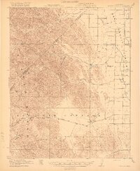 Pacheco Pass 1920 topographic map thumbnail