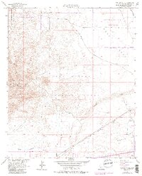 Painted Gorge 1957 topographic map thumbnail