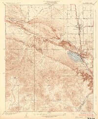 Palmdale 1937 topographic map thumbnail