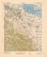 Palo Alto 1941 topographic map thumbnail