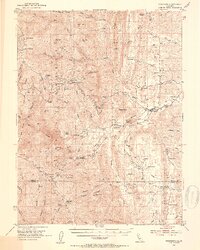 Paskenta 1952 topographic map thumbnail