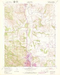 Paso Robles 1948 topographic map preview