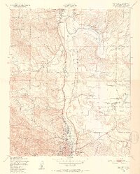 Paso Robles 1948 topographic map thumbnail