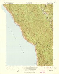 Piercy 1950 topographic map thumbnail