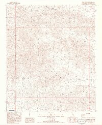 Pilot Mountain 1986 topographic map thumbnail