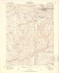 Placerville 1949 topographic map preview