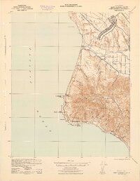 Point Arguello 1942 topographic map thumbnail