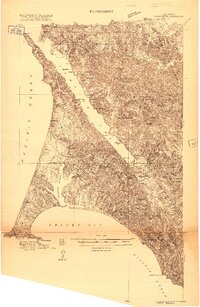 Point Reyes 1916 topographic map thumbnail