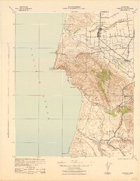 Point Sal 1942 topographic map thumbnail