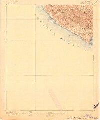 Port Harford 1897 topographic map thumbnail