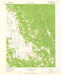Potter Valley 1960 topographic map thumbnail