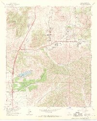 Poway 1967 topographic map thumbnail