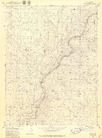 Pulga 1979 topographic map thumbnail