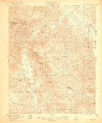 Quien Sabe 1922 topographic map thumbnail