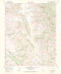 Quien Sabe Valley 1968 topographic map thumbnail