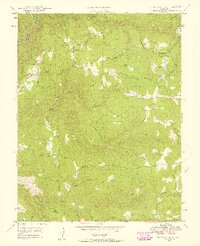 Railroad Flat 1948 topographic map thumbnail