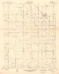 Raisin 1947 topographic map thumbnail