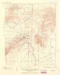 Randsburg 1911 topographic map thumbnail