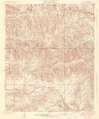 Red Rover 1937 topographic map thumbnail