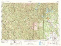 Redding 1958 topographic map preview