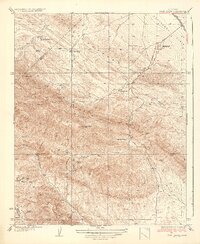 Reef Ridge 1937 topographic map thumbnail