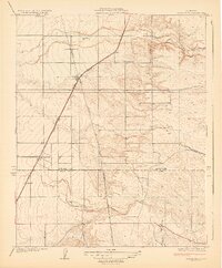 Richgrove 1929 topographic map thumbnail