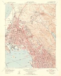 Richmond 1949 topographic map thumbnail