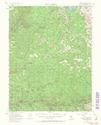 Robbs Peak 1952 topographic map thumbnail