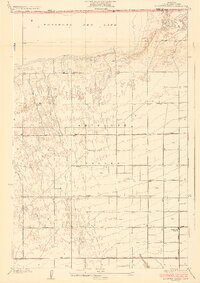 Roosevelt School 1933 topographic map thumbnail