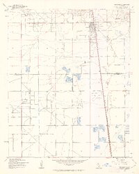 Rosamond 1947 topographic map thumbnail