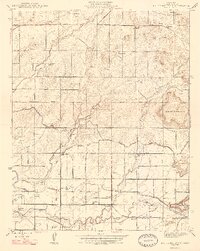 Round Mountain 1947 topographic map thumbnail
