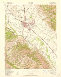 Salinas 1947 topographic map thumbnail