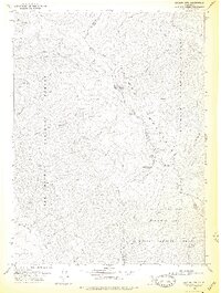 Salmon Mtn. 1978 topographic map thumbnail