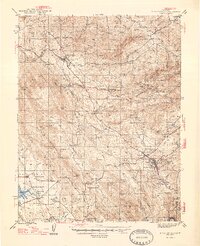 San Andreas 1947 topographic map preview