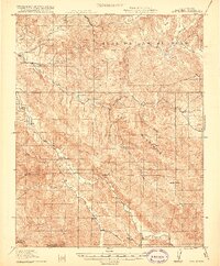 San Benito 1919 topographic map thumbnail