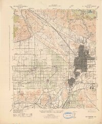San Bernardino 1942 topographic map thumbnail