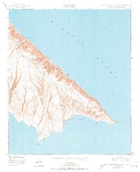 San Clemente Island South 1943 topographic map preview