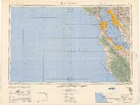 San Francisco 1955 topographic map thumbnail