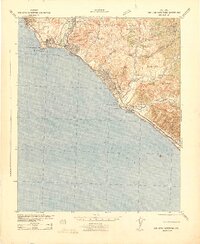 San Juan Capistrano 1942 topographic map preview