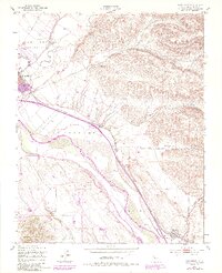 San Lucas 1949 topographic map thumbnail