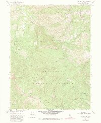 Sanhedrin Mtn. 1966 topographic map thumbnail