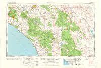 Santa Ana 1960 topographic map thumbnail