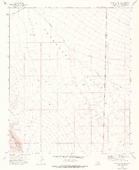 Savahia Peak NW 1971 topographic map thumbnail